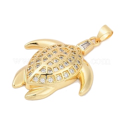 Латунные микро проложить кубического циркония подвески&nbsp;X-KK-A241-09G