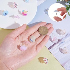 16 шт. акриловые подвески-зонтики&nbsp;JX313A