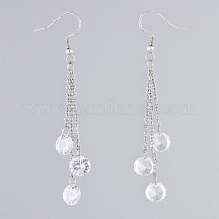 Серьги-подвески из нержавеющей стали 304&nbsp;EJEW-JE04003