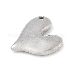 Pendentifs en forme de cœur en acier inoxydable 304&nbsp;LS-STAS-R162-01P-03