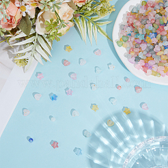 1200 pièces 24 styles de perles acryliques givrées&nbsp;OACR-PH0004-82