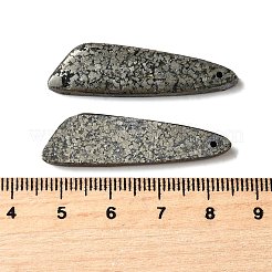 Натуральный пирит подвески&nbsp;G-L617-H05-10x40mm