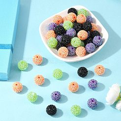 Тема Хэллоуина смоляные стразы бусины&nbsp;RESI-L049-01B