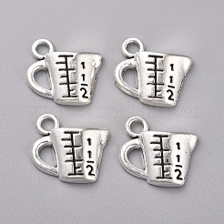 Подвески из сплава в тибетском стиле&nbsp;TIBEP-WH0002-07AS