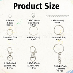 Наборы для самостоятельного изготовления бижутерии из брелоков&nbsp;DIY-YW0012-02