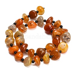 Chapelets de perles veines de dragon en agate naturelle&nbsp;GG-L001-I01-01
