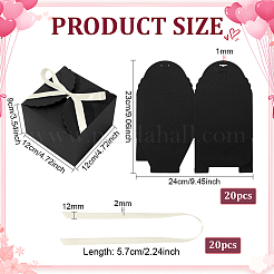 20 quadratische Faltgeschenkbox aus Papier&nbsp;CON-PH0003-52B