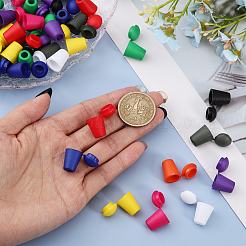 80 embout de cordon amovible en plastique de 10 couleurs&nbsp;KY-CA0001-53