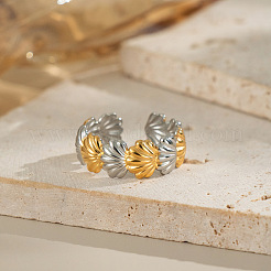 Регулируемые открытые манжеты из нержавеющей стали 304 для женщин&nbsp;CD2557