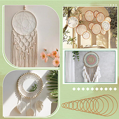 12 шт. кольца из листов МДФ&nbsp;AJEW-WH0816-273