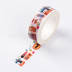 Flüchtige Zeitmuster DIY Scrapbook dekorative Papierbänder&nbsp;DIY-I007-07