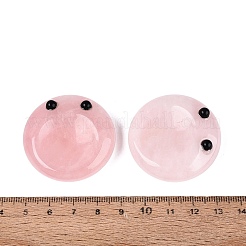 Piedra natural de la preocupación del pulgar del cuarzo rosa&nbsp;G-Q602-12E