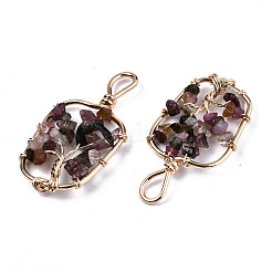 Природного турмалина подвески&nbsp;G-T131-94