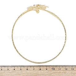 Braccialetti in lega di loto per ragazze e donne&nbsp;LS-AJEW-A063-01E-G