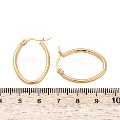 201 серьги-кольца из нержавеющей стали&nbsp;EJEW-I245-03F