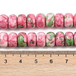 Нити окрашенных синтетических бусин из речного камня&nbsp;G-Z105-C01-01E