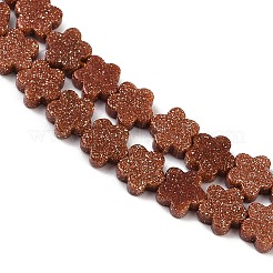 Perle sintetiche Goldstone fili&nbsp;LS-G-B138-C15-01