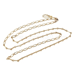 Латунные цепочки смешанного плетения&nbsp;NJEW-L013-16G