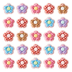 30 Stück opake Harz-Cabochons&nbsp;RESI-TA0005-79E