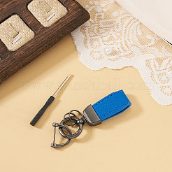 PU Leder Schlüsselanhänger&nbsp;KEYC-TADJ0009-03B-03