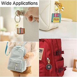 12 шт. 6 стильных эмалевых подвесных украшений из сплава&nbsp;HJEW-YW00212