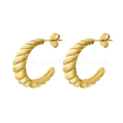 Boucles d'oreilles à tige en acier inoxydable 304&nbsp;CK0506-1