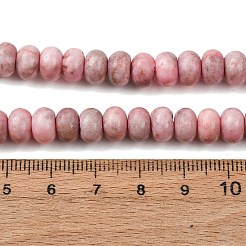 Natürliche rosa Zebra Jaspis Perlen Stränge&nbsp;G-D481-13