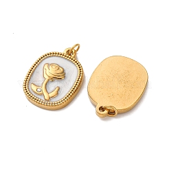 Подвески из нержавеющей стали 304 с эмалью&nbsp;STAS-H475-01A-G