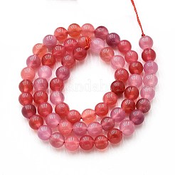 Природного кварца нитей бисера&nbsp;G-N355-6mm-24