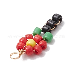 Стеклянные подвески из бисера&nbsp;PALLOY-JF02992