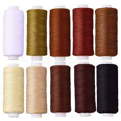 10 шт. нитки швейные полиэстеровые 10-х цветов&nbsp;SENE-CY0001-05B