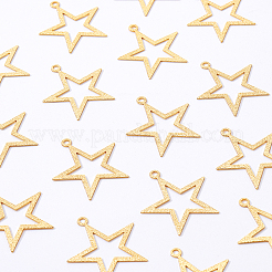 Латунные подвески&nbsp;KK-BC0006-21G-NR