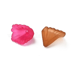 Прозрачные акриловые цветочные бусины&nbsp;X-PL622M