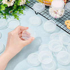 Reemplazo de tapas de botellas de plástico para botellas de pudín de vidrio&nbsp;AJEW-WH0347-40B