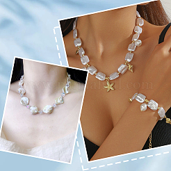 1 нить натуральных бусин из жемчуга Кеши&nbsp;PEAR-PA0001-04