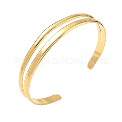 Braccialetti a polsino cavi in acciaio inossidabile 304&nbsp;SA-CBA46AF-29G