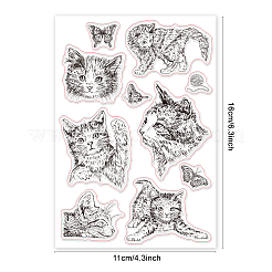 PVC-Plastikstempel&nbsp;DIY-WH0167-56-396