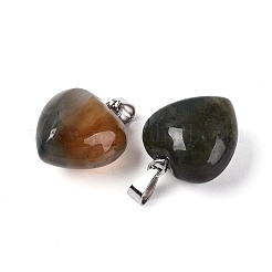 Подвески из натурального индийского агата (окрашенного и подвергнутого термической обработке).&nbsp;G-T143-49N