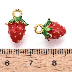 Эмалевые подвески из фруктового сплава&nbsp;ENAM-N062-06C