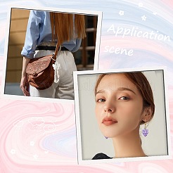 100 шт. Непрозрачные акриловые бусины&nbsp;SACR-SC0001-35