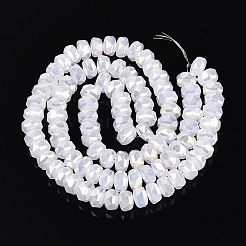 Гальванические стекляныне бусины&nbsp;EGLA-N022-05B-B01