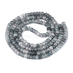 Colliers de perles de verre teintées à effet ombré&nbsp;GLAA-Q106-05A-A17