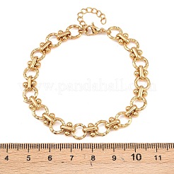 Bracelets à maillons en acier inoxydable 304 pour femmes&nbsp;BJEW-H207-01C-G