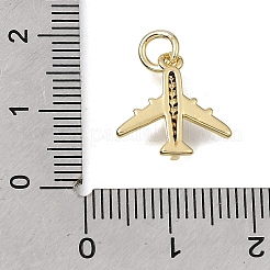 Messing micro pave klar zirkonia charme&nbsp;CU-CBAEEA8-36G