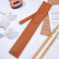 Étui de rangement en cuir pour baguettes&nbsp;AJEW-CL0006-02B
