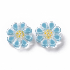 Прозрачные стеклянные бусины&nbsp;LAMP-B021-02