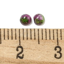 Natürlicher Rubin in Zoisit cabochons&nbsp;G-Q173-01A-08