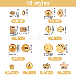 1240шт 10 стильные пластиковые бусины ccb&nbsp;CCB-CA0001-07