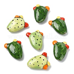 10шт 2 цвета фарфоровые бусины ручной работы&nbsp;PORC-CJ0001-23