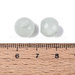 Natürliche weiße jade europäische perlen&nbsp;G-Q607-01A-10